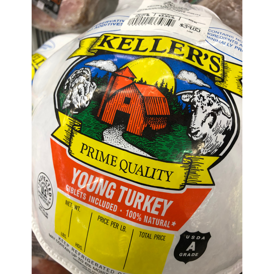 Keller’s All Natural Prime Quality Turkey